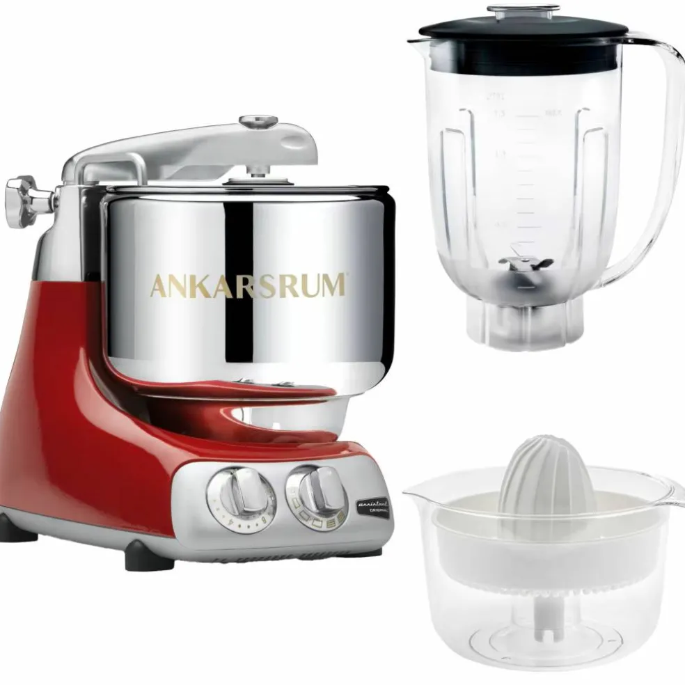 Assistent AKM6230 + mixerkanna & citruspress, mineral white