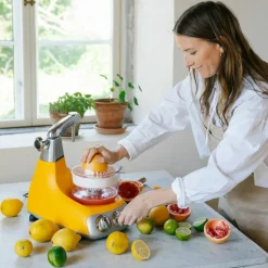 Assistent AKM6230 + mixerkanna & citruspress, cloudy pink