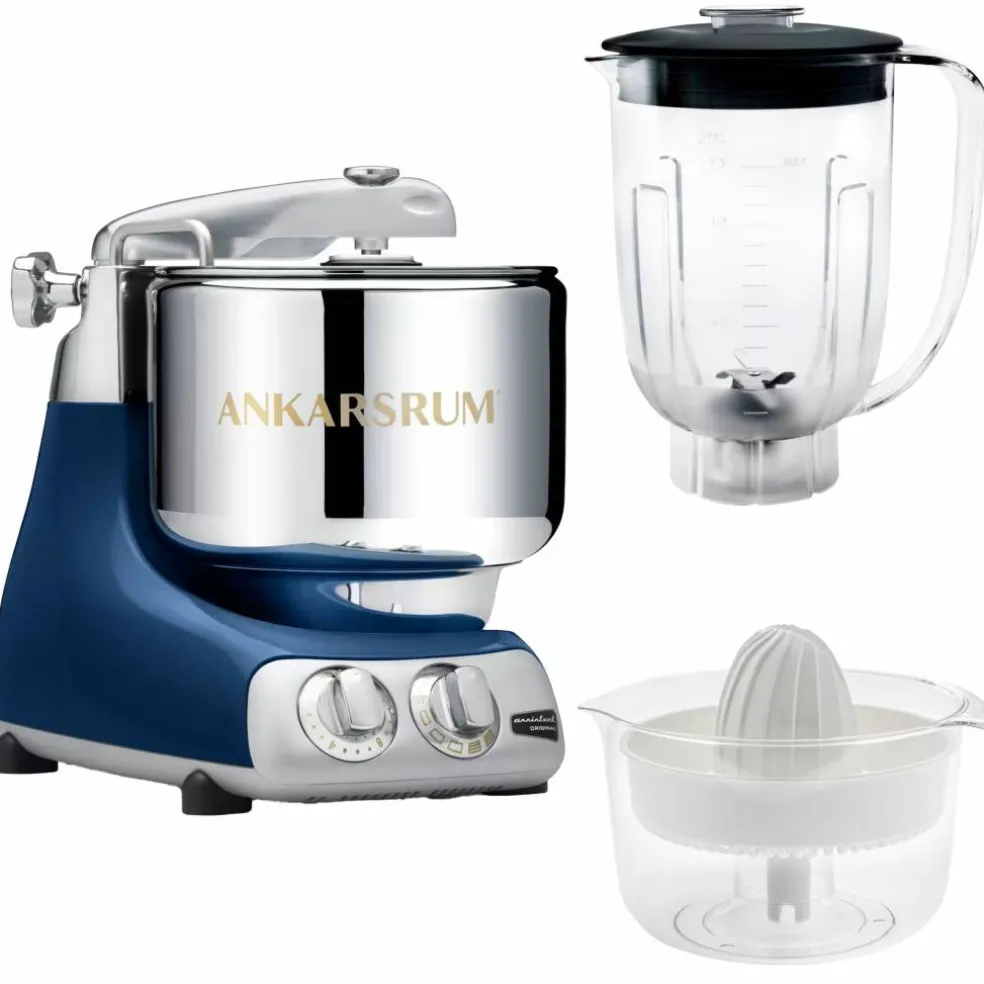 Assistent AKM6230 + mixerkanna & citruspress, silver