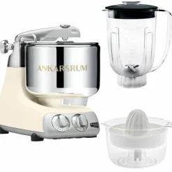 Assistent AKM6230 + mixerkanna & citruspress, silver