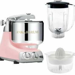 Assistent AKM6230 + mixerkanna & citruspress, royal blue