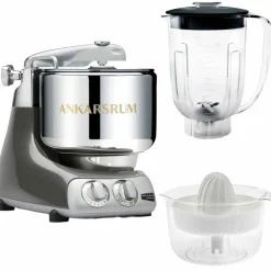 Assistent AKM6230 + mixerkanna & citruspress, black diamond