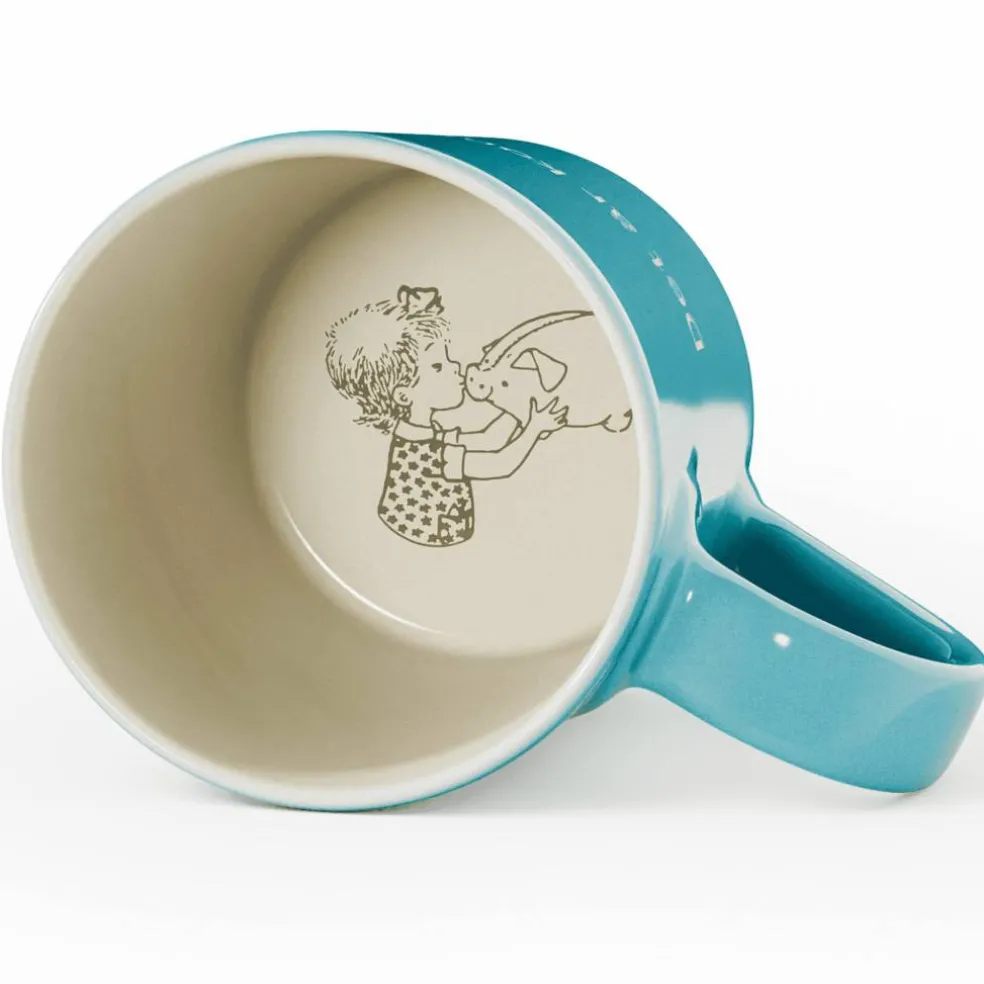 Astrid Lindgren mugg 35 cl, "konstigt"