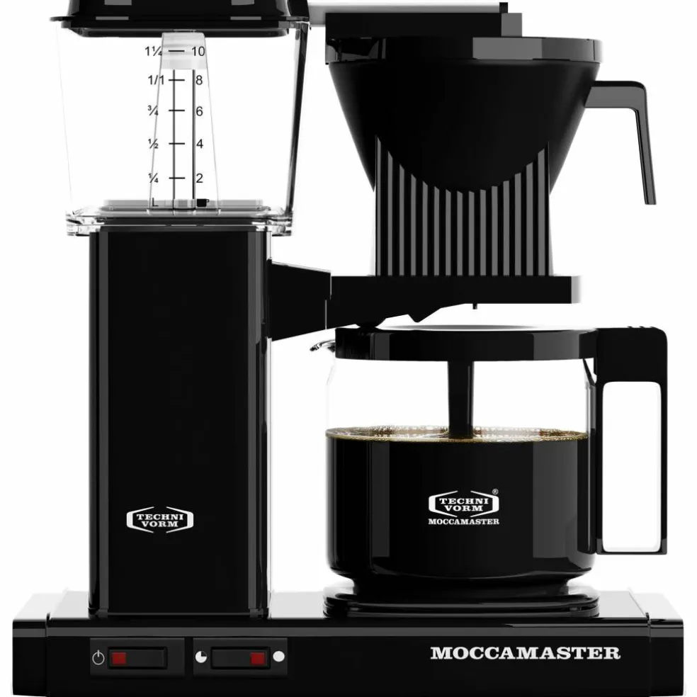 Automatic kaffebryggare, 1,25 liter, vit