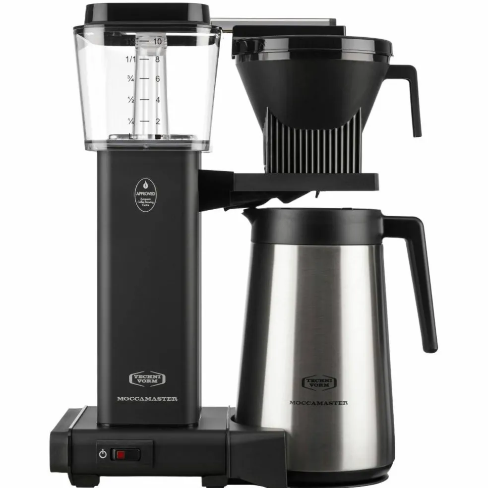 Automatic Thermo kaffebryggare 1,25 liter, mattsvart