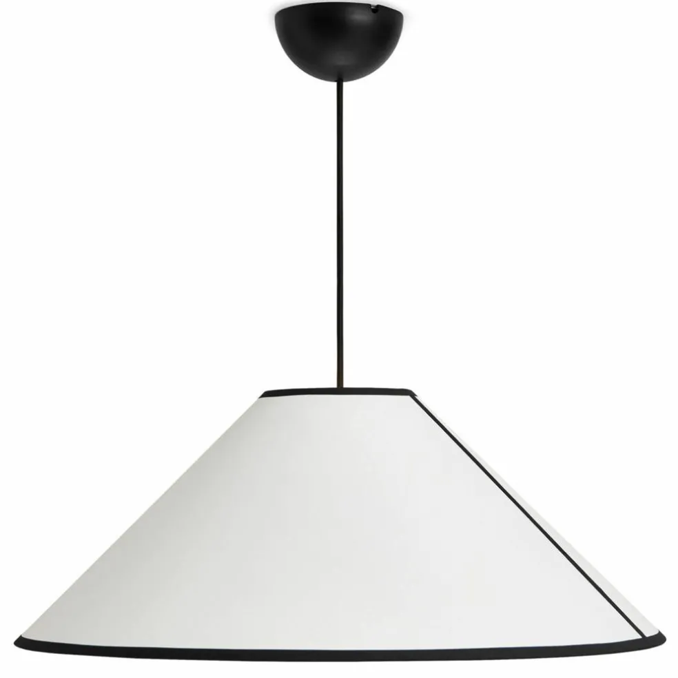 Ava Cone Pendant pendellampa 60 cm, vit