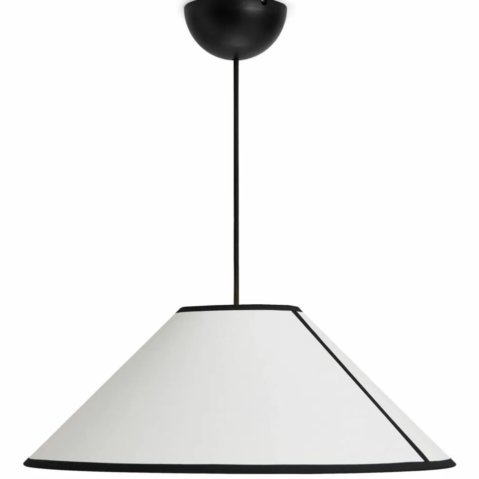 Ava Cone Pendant pendellampa 60 cm, vit