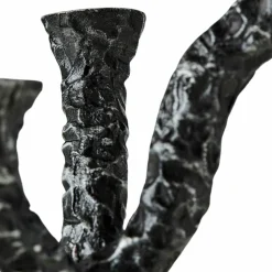 Ava ljusstake, antique dark grey