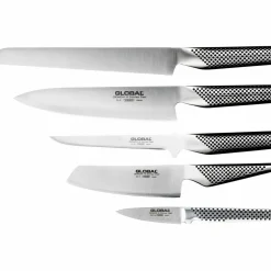 Bagarens val, knivset med 5 knivar