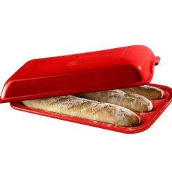 Baguetteform, röd
