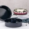Bakform med avtagbar botten 28 cm, mörkblå