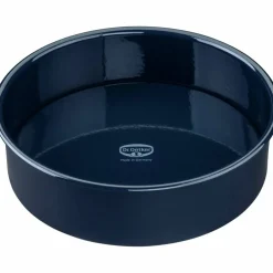 Bakform med avtagbar botten 28 cm, mörkblå