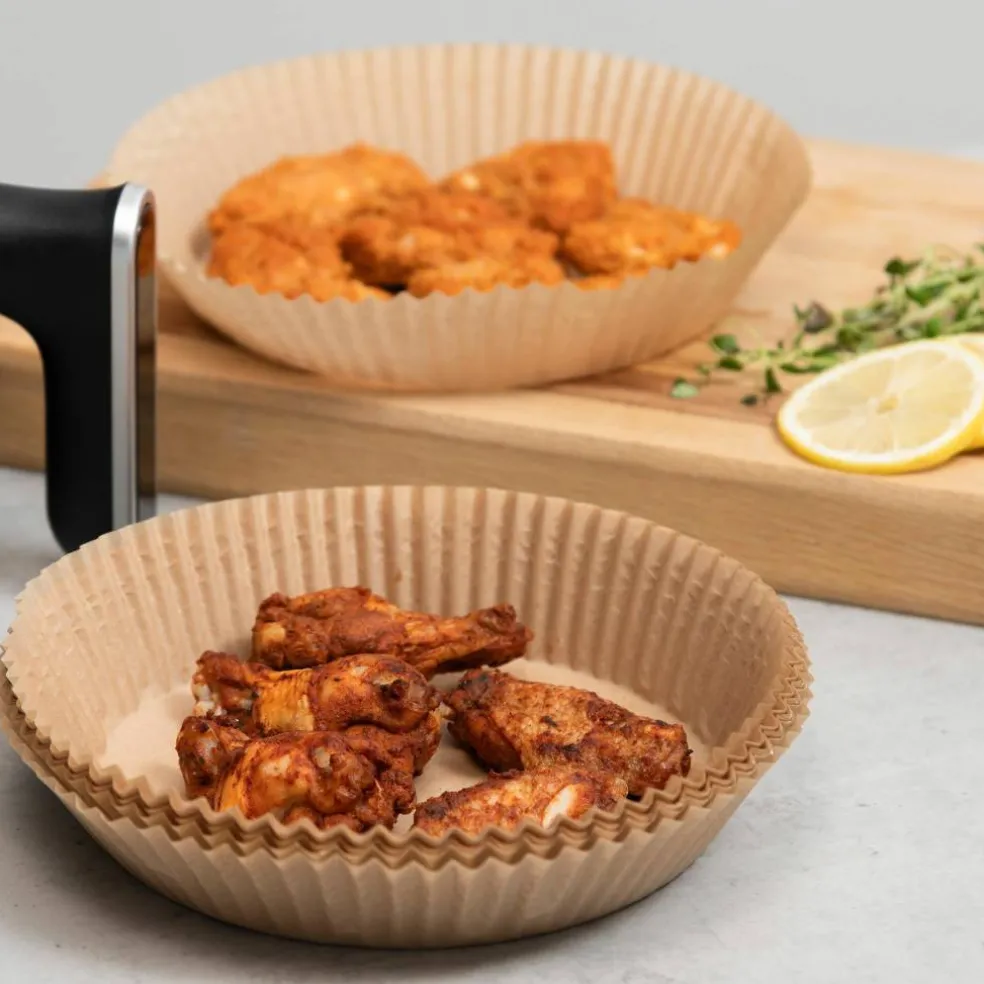 Bakplåtspapper till airfryer 20x16 cm, 50 st