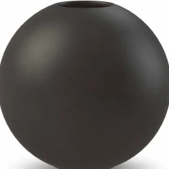 Ball vas, 20 cm, black