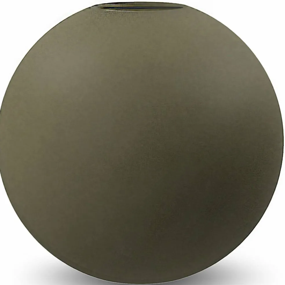 Ball vas, 10 cm, olive