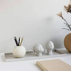 Ball vas, 20 cm, sand