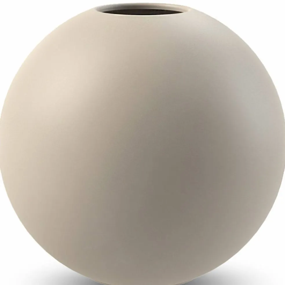 Ball vas, 10 cm, sand