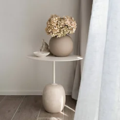 Ball vas, 10 cm, sand
