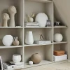 Ball vas, 20 cm, white