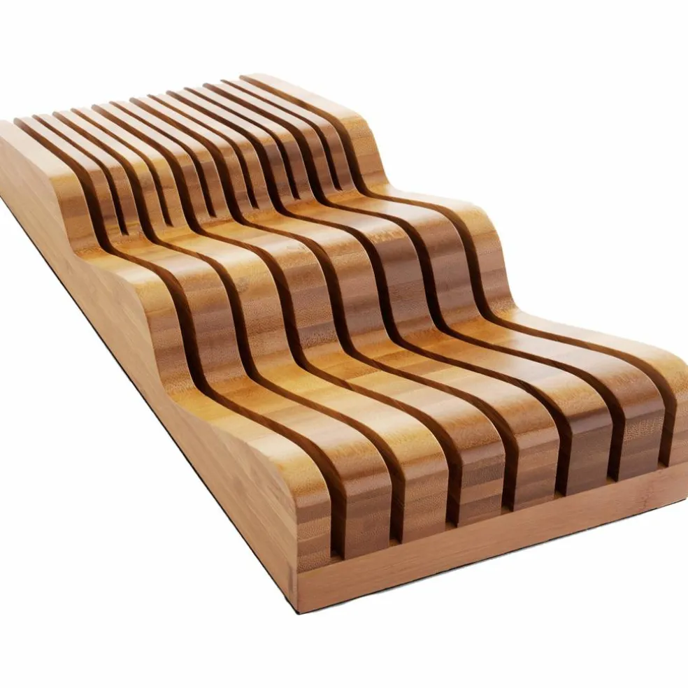 Bamboo Knivblock till låda