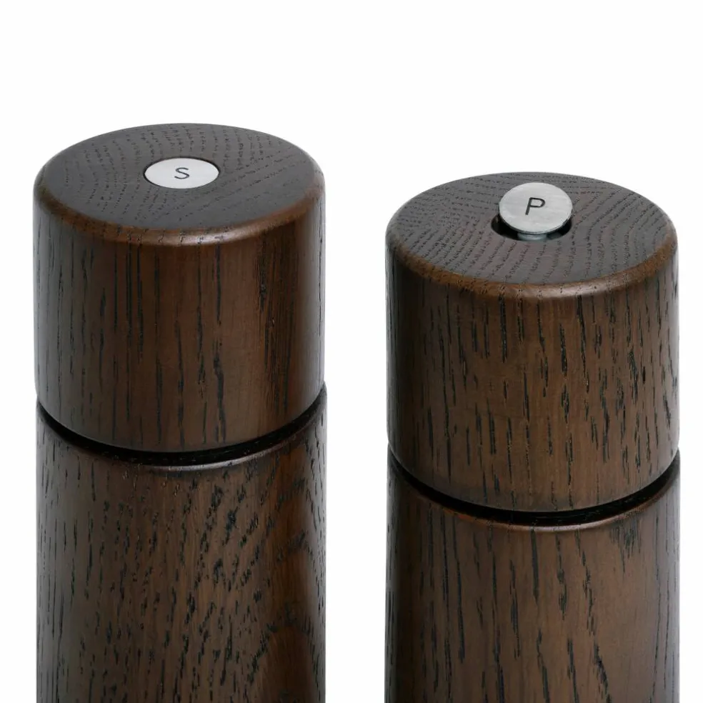 Bergen kryddkvarn 12 cm, svart