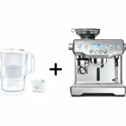 BES980 The Oracle espressomaskin + Brita Aluna filterkanna