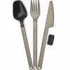 Bestickset aluminium 3 delar