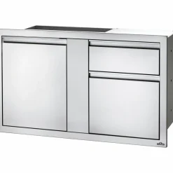 BI-4224-1D-2DR Skåp- och Lådmodul till utekök