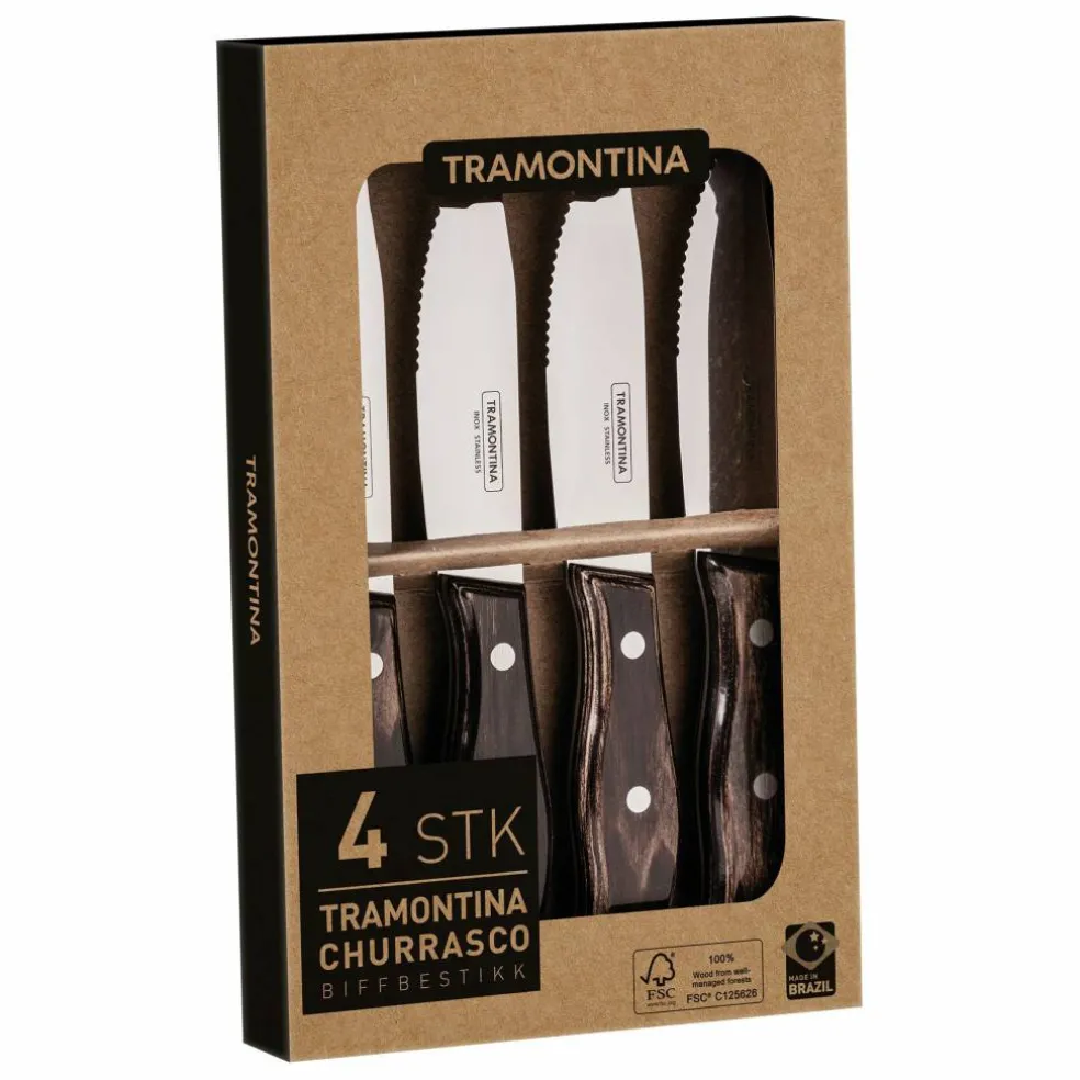 Biffkniv 4-pack