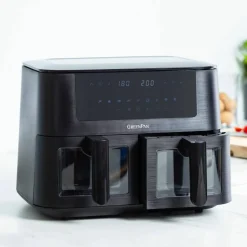 Bistro airfryer 8 liter, 2 korgar