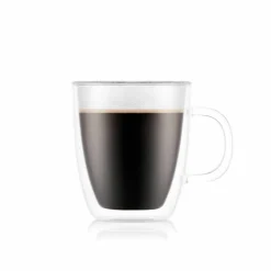 BISTRO, Dubbelväggad mugg m. handtag, 2 st. - 0,3 l