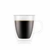 BISTRO Dubbelväggad mugg m. handtag, 2 st. - 0,45 l