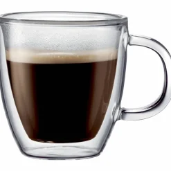 BISTRO dubbelväggat espressoglas m. handtag, 2 st.