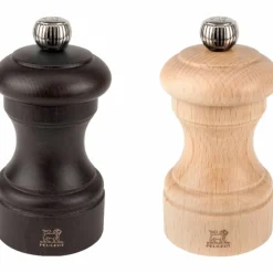 Bistro Duo Salt- & Pepparkvarn 10 cm Choklad/Naturlig