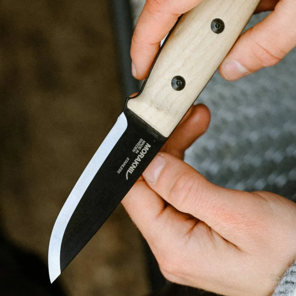 BlackBlade™ Finn BlackBlade (S) Ash Wood, friluftskniv