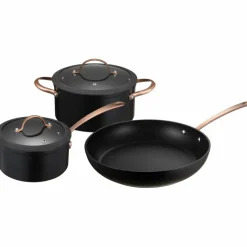 Black Copper grytset 2 delar 4,5/1,5 liter + stekpanna 28 cm