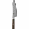 BLACK 5000MCD Rocking Santoku Japansk Kockkniv 18 cm