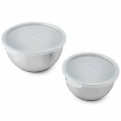 Blandskålar i rostfritt stål, 2-pack