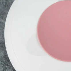 Blandskål 2,5 liter, rosa/vit