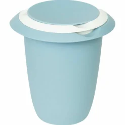 Blandskål 1 liter, vit/blå