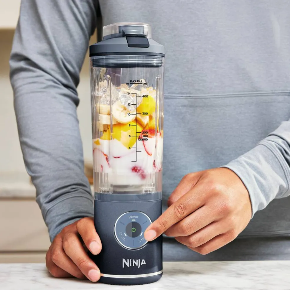 Blast Max sladdlös blender, grå