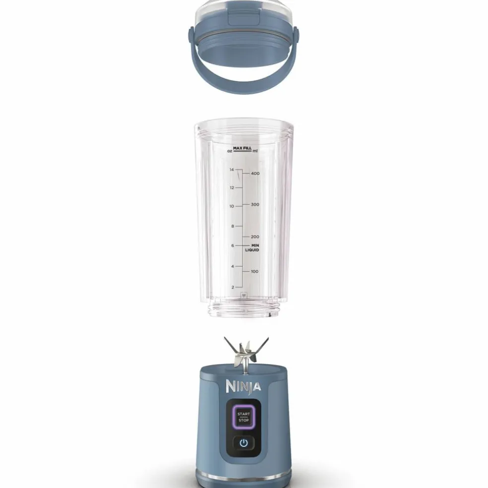 Blast Trådlös bärbar blender, denimblå