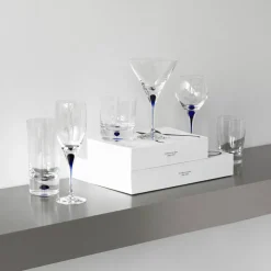 Blå Dricksglas 25 cl