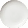 Blå Eld tallrik 23 cm, vit