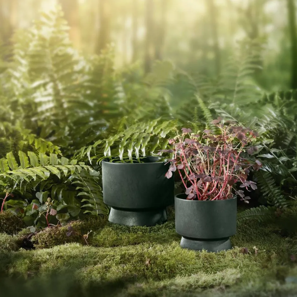 Blomkruka 19 cm. mörkgrön