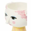 Blomkruka på fot, rosa, Ø 15,5 cm