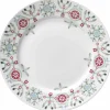 Blå Tallrik 21 cm., porslin