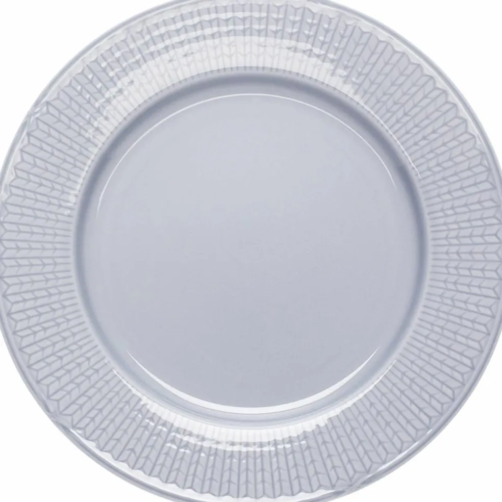 Blå Tallrik 17 cm., porslin