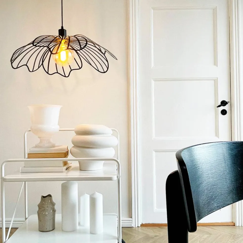 Blumen pendellampa, pearl white