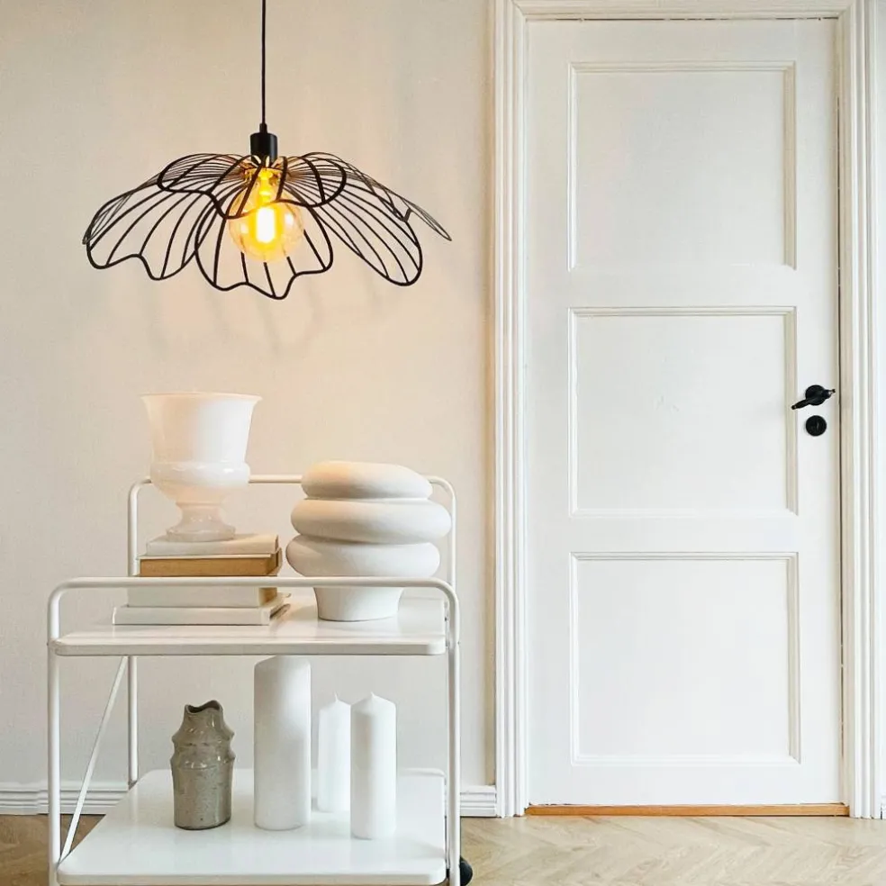 Blumen pendellampa, pearl white